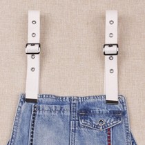 Strap pants back strap replacement with denim pants strap Strap buckle with hole adjustment