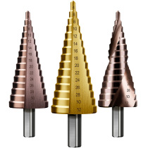 Pagoda drill stepped tower-type stepped iron sheet steel sheet steel sheet aluminum alloy stainless steel metal pore-hole reaming machine