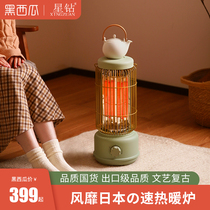 Star drill heater household energy-saving energy-saving small stove grill small solar electric heating stove bird cage