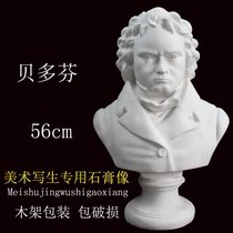 Beethoven bust art plaster figure plaster teaching aids sketch still life plaster Avatar sculpture ornaments