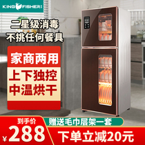 Kingfishers Vertical Home Kitchen Small Double Door Bowls Chopsticks cabinet Commercial large capacity Catering hotel Kitchenware Kitchenette