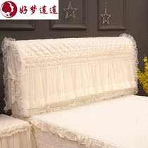 Bedside cover 2021 new set of universal European curved semicircular all-inclusive soft bag removable and washable universal arc