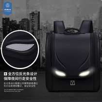 Japanese noble bookbag childrens childhood ridge reduction ultra-light 2 British wind boys and girls bookcase first grade
