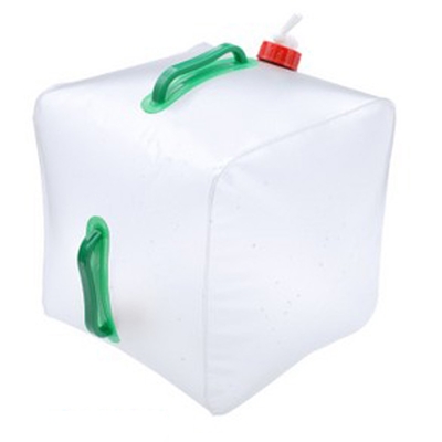 Outdoor folding bucket in the field folding large capacity bucket water bag shrink type water bag 20 packs