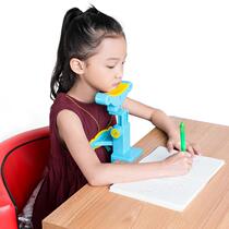 Writing anti-myopia sitting posture corrector for children and primary school students with vision protector to correct posture bracket to prevent near-sightedness