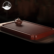 ROADMAKER high-end Bakelite tea tray German Red household light luxury whole solid wood electric Bakelite tea table living room