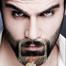 Beard styling mold beard Styler template men care comb sideburns trim silhouette tool