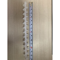 Original five-layer chocolate fountain machine plastic threaded shaft accessories vulnerable parts screw rod chocolate machine threaded shaft