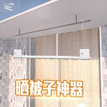 Drying quilt artifact drying rack outdoor balcony clothes drying Rod indoor drying clothes drying quilt telescopic drying clothes for household