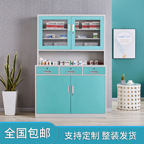 Health Center outpatient diagnosis and treatment table hospital stainless steel Western medicine cabinet clinic diagnosis desk emergency room disposal table