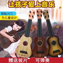 Childrens guitar toys can play ukulele simulation instruments little boys and girls beginner music piano baby gifts