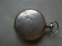 Jinzhu Qing Dynasty silver shell eight old pocket watches