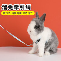 Rabbit Traction Rope Slip Rabbit God Instrumental Pet Rabbit Anti-out Rabbit Rabbit Anti Bite Vest Style Adjustable Special