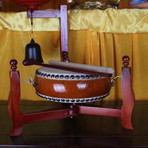 Foldable solid wood bell drum triangle bracket Buddhist dharma drum tambourine rack triangle drum bracket