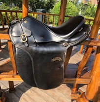 German imported long-distance endurance saddle knight equipment British saddle three horses sister Woqi harness
