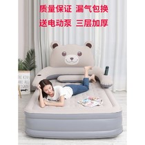 Jiajiayou air cushion bed double household simple inflatable bed single heightened thickened foldable bed car portable