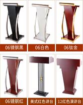 Property gate service desk registration desk speech desk Training Desk sales department stainless steel office drying resistance Department