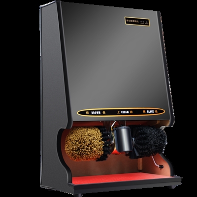  Commercial automatic shoe polishing machine Hotel lobby induction shoe polishing machine Electric shoe brushing machine Shoe polishing artifact Hotel