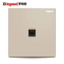 TCL Rogrand switch socket panel Yijing Milano Jin a single computer network super class five network cable 86 type
