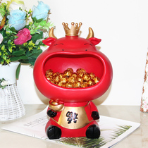 With wine cabinet decorations door key storage ornaments Nordic creative entrance storage box