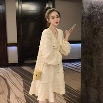2020 new early autumn Net red temperament mature Yafeng ins dress children Super fairy tide celebrity Xiaoxiangfeng