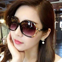 Sunglasses womens 2021 new anti-UV large lens womens sunglasses temperament driving special polarizer
