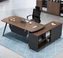 Boss table big class table simple modern Guiyang office furniture combination manager desk President manager single table and chair