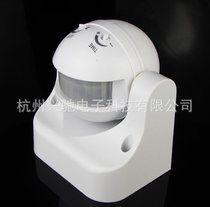 Spherical curtain wide-angle infrared human body sensor switch angle adjustable