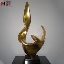 Modern sculpture home furnishings soft decoration engineering artwork creative abstract sculpture resin sculpture crafts