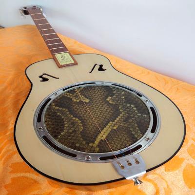 Qin safflower pear fingerboard Python waist-shaped Qin Qin musical instrument national musical instrument Sanxian Qin Qin