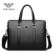 Male Clad Bull Leather AA Handbag Fashion Men Bag Hands briefcase Business genuine leather Single shoulder obliquely satchel bag computer bag