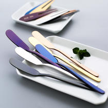 Japanese stainless steel butter knife butter butter knife spatula smear knife cheese dessert knife fruit fork