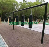 Factory direct outdoor sandbag rack gantry vertical sandbag rack boxing sandbag rack sandbag rack sandbag flat ladder