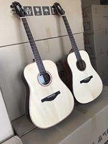 Japan BK high-end handmade full single solid wood guitar stock defects special handling folk classical Bakelite children