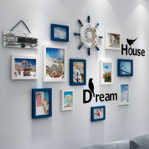 Pendant Wall Nordic photo frame decoration simple creative generous living room bedroom non-perforated three-dimensional personality home