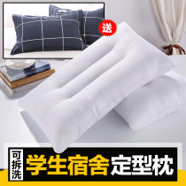 Pillow pillow core Neck pillow Single adult cute student pillow dormitory a set of girls and boys a pair of 2