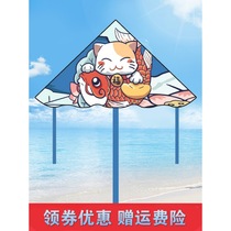 Weifang kite adult special 202121 new style Chinese style net red large high-grade cartoon breeze easy to fly