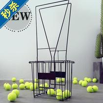 Tennis ball picking artifact basket frame ball picking ball collector storage tool a supplies portable training court a cleaning push
