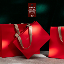 Quality products in high quality sensitivity pressed red special paper giftsFestival handbag