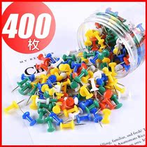 (400) pushpins color I-shaped nails tacks tacks creative photos wall Cork nails photos nails