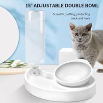 New Water Feeding Bowl Food Cats Dogs Feeder Fountain Drinki