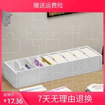  Hotel front desk room card storage box Room card personality business card box Multi-layer card finishing rack classification clip storage seat
