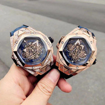 Star Ubo Big Bang Exploding Stabbing Greens Big Dial Tide Fashion Multifunction Fully Automatic Machinery Men Watches