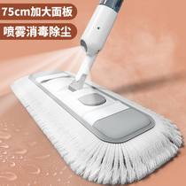 Large water spray mop home a net no hand wash spray flat mop cloth lazy man artifact 2020 new floor tow