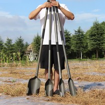 Manganese steel Luoyang shovel all steel shovel earthener shovel agricultural tools hole drilling wells digging ditch shovel artifact