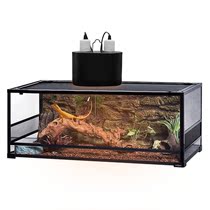 US UK EU Plug Dual Reptile Light Fixture for Reptile Dome UV
