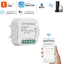 WiFi Smart Dimmer Light Switch Module Smart Life Tuya APP Re