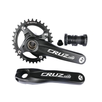 CRUZBIKE Mountain Bike Integrated Hollow Crankset Left and R