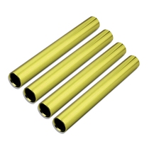 4 PCS Aluminum Relay Batons Track and Field Athletics Runnin