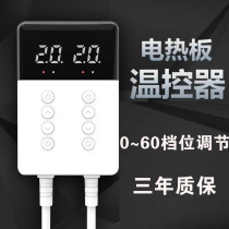 Korea silent numeric double control tatami thermostat controller electric heating plate switch